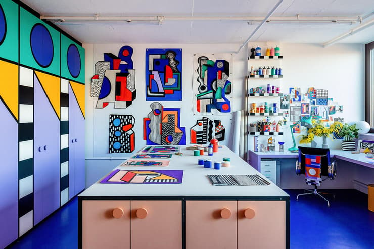 הסטודיו החדש של קמיל וולאלה, לונדון