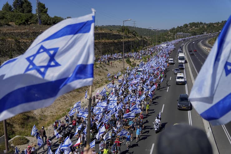 צעדה משורש לירושלים על כביש 1