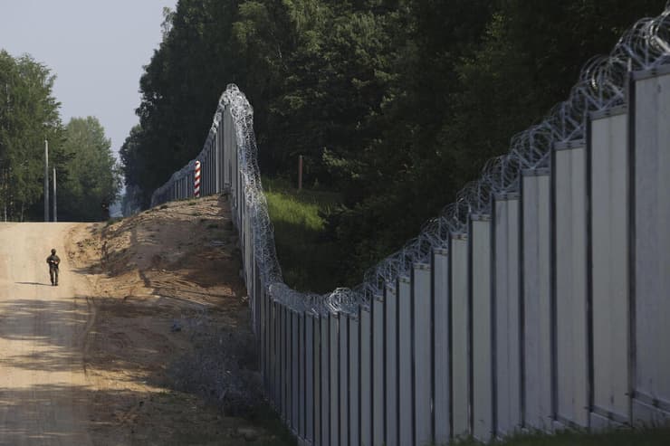 גדר ה גבול של פולין עם בלארוס