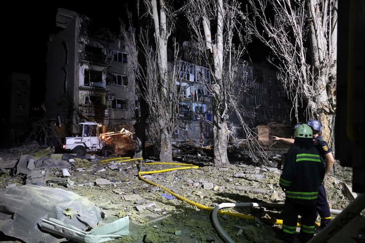 אוקראינה מחוז דונייצק העיר פוקרובסק הפצצה רוסית הרוגים פצועים