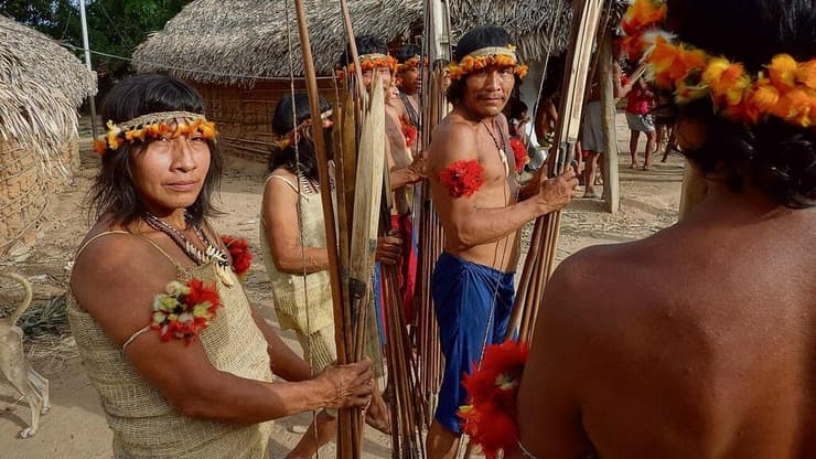 ציידות משבט האווה בברזיל