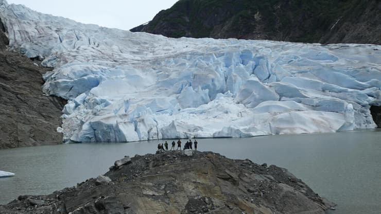 קרחון מנדלהול אלסקה ארה"ב