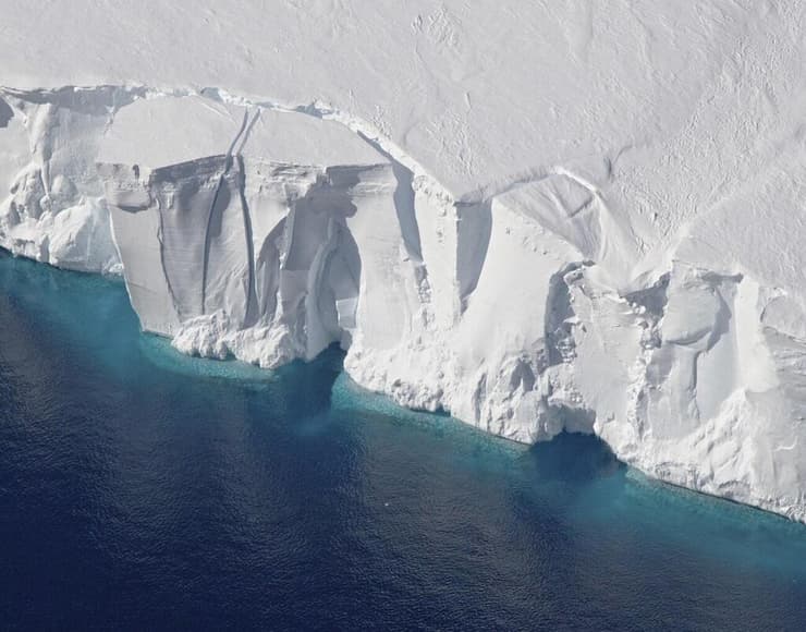 התפרקות קרחונים באנטארקטיקה