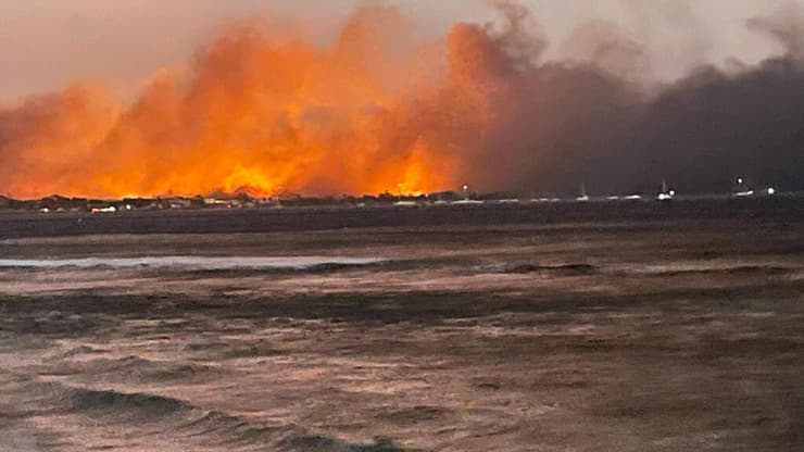 השריפה בהוואי