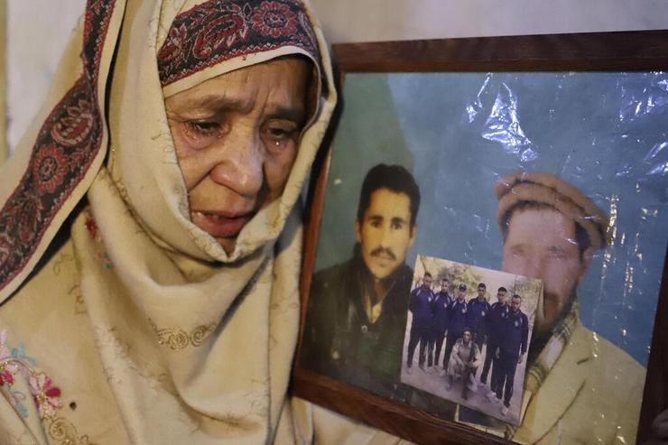 פקיסטן אמו של מוחמד חסן פורטר ש מת בדרך ל פסגה של הר K2