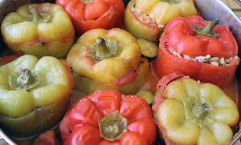 מתכונים פלפלים ממולאים