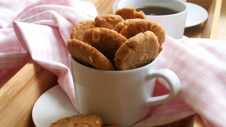 מתכונים עוגיות חמאת בוטנים ללא קמח