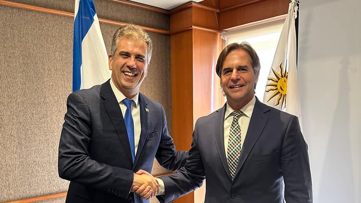 פגישת שרי החוץ הישראלי והאורוגוואי