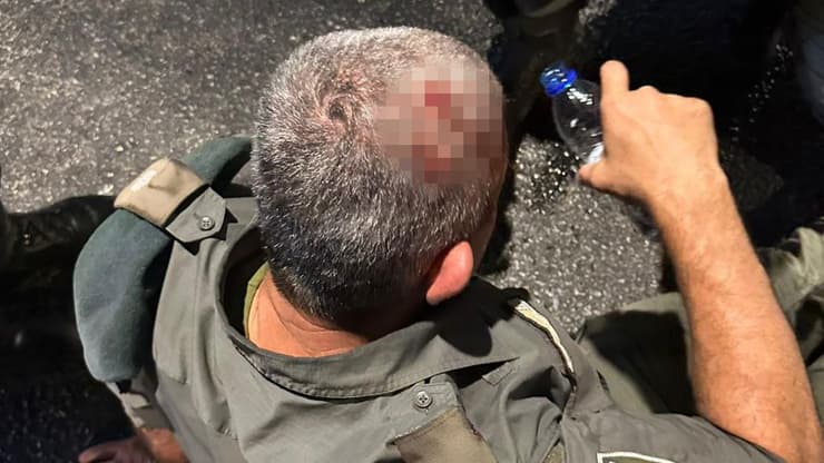 זירת אירוע פציעות שוטרי מגב בהפגנה למען הצדק לרפאל אדנה