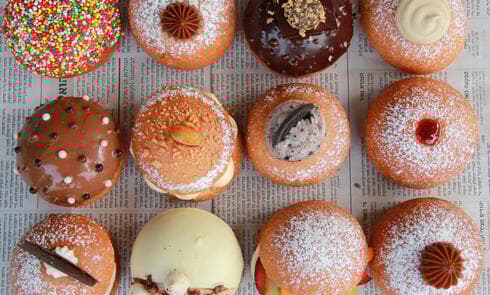 סופגניות אפויות