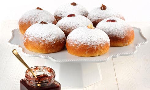  סופגניות בריוש אפויות 