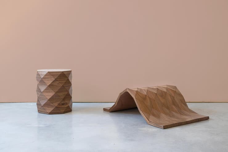 table and sculpture-pink' טסלר + מנדלוביץ סטודיו לעיצוב 