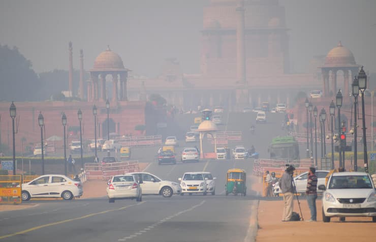 זיהום אוויר בניו דלהי, בירת הודו