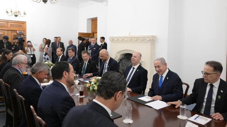 ראש הממשלה בנימין נתניהו ונשיא קפריסין ניקוס כריסטודולידיס