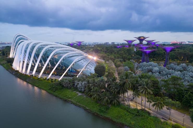 יער הגשם המלאכותי, סינגפור