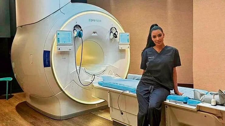 קים קרדשיאן ומכונת ה־MRI