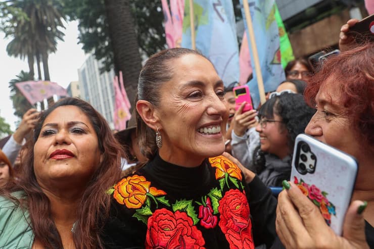 מקסיקו ראש העיר מקסיקו סיטי לשעבר קלאודיה שיינבאום יהודייה מועמדת ל נשיאות