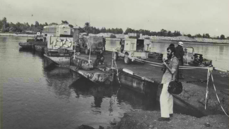 ארכיון המדינה 1973 מלחמת יום הכיפורים גשרים ניידים תעלת סואץ מצרים סיני