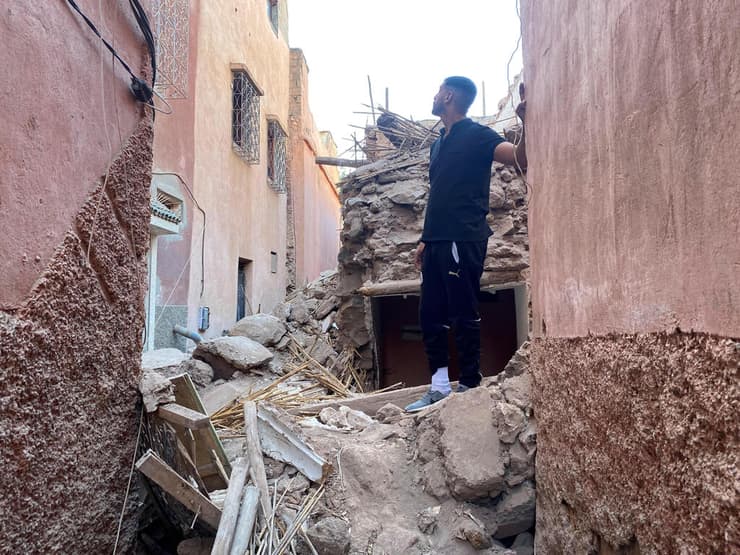 מרוקו מרקש נזקי רעש אדמה רעידת אדמה רעש האדמה רעידת האדמה