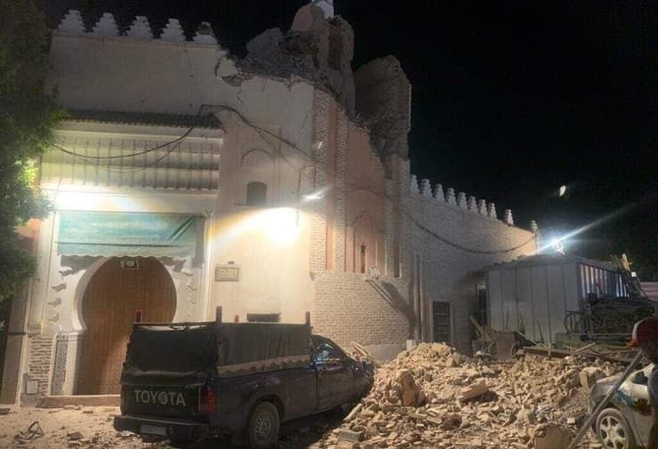 נזקים מרעידת האדמה במרוקו