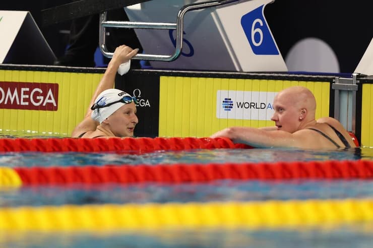 גולובטי עם הייז (צילום: גלעד קוולרצ'יק, איגוד השחייה) גולובטי