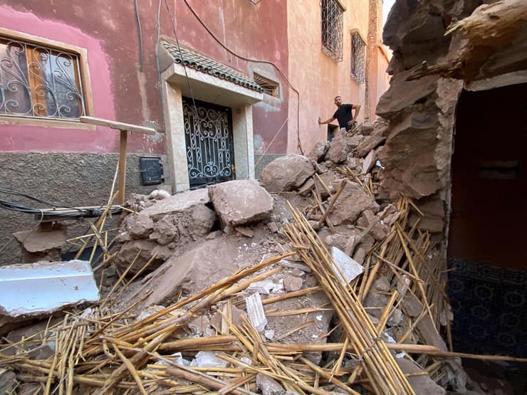 מרוקו מרקש הרס רעידת אדמה רעש אדמה