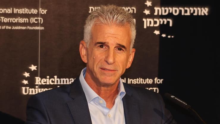 הדיונים בין המתווכות לחמאס יימשכו. ראש המוסד ברנע (צילום: יריב כץ) דוד דדי ברנע ראש המוסד בכנס השנתי של המכון למדיניות נגד טרור