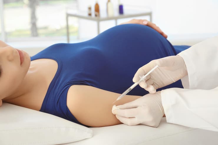 חיסון אישה בהריון