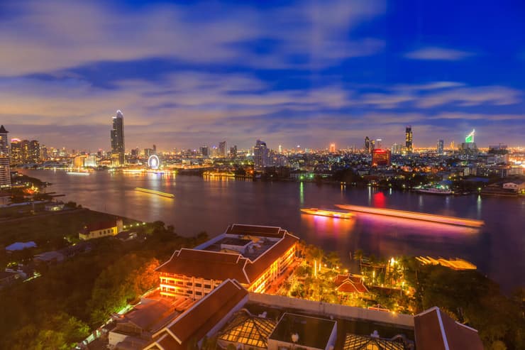 הנוף מקומה 26, מלון Avani Plus Riverside Bangkok