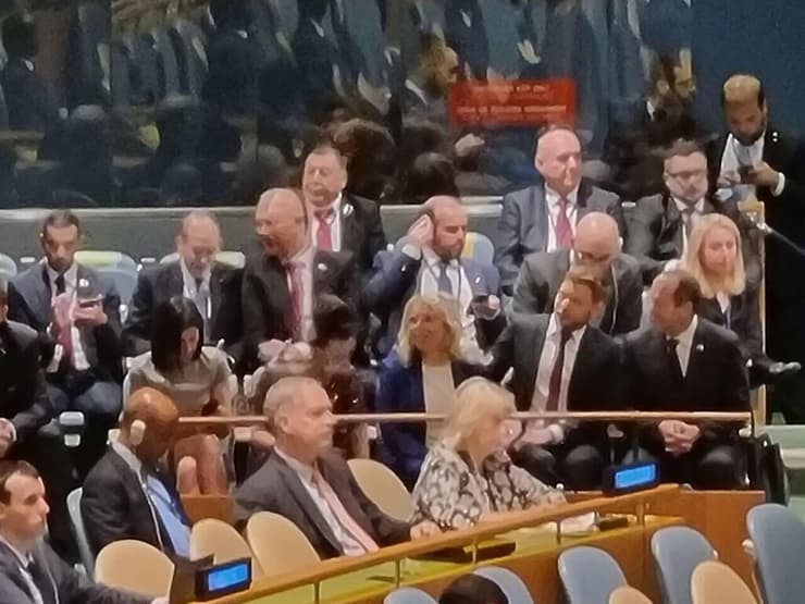 שרה ויאיר נתניהו בעצרת האו"ם