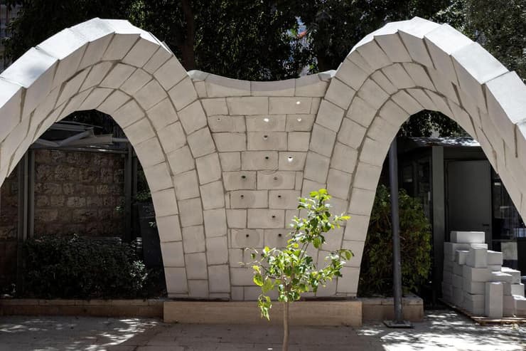 הפביליון הקטן של בית הספר לאדריכלות בבצלאל