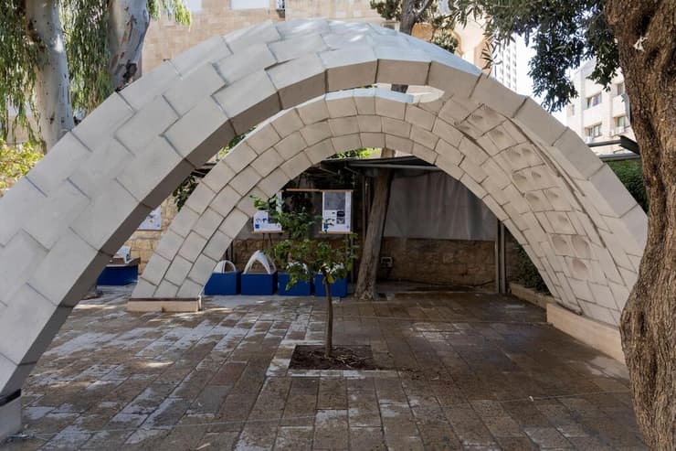 הפביליון הקטן של בית הספר לאדריכלות בבצלאל