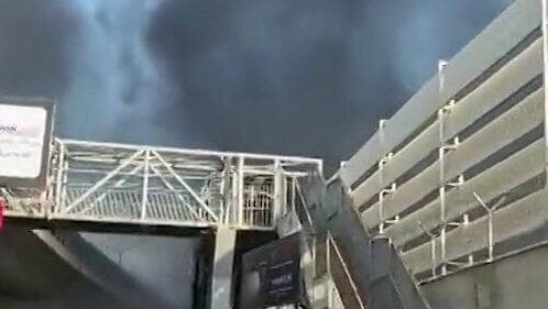 מפעל נשרף בפעם השניה באותו שבוע בטהרן