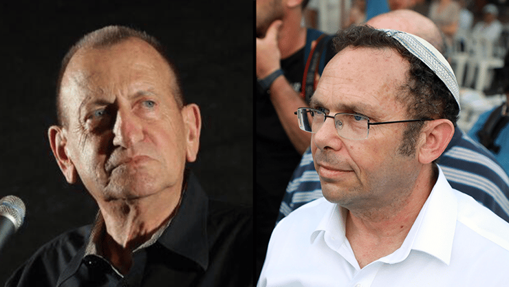 מימין: ישראל זעירא, יו"ר ארגון "ראש יהודי". משמאל: ראש עיריית תל אביב רון חולדאי (צילום: דנה קופל, מוטי קמחי) הרב ישראל זעירא ורון חולדאי