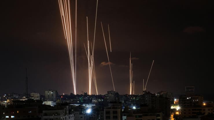 ירי רקטות מעזה אל ישראל