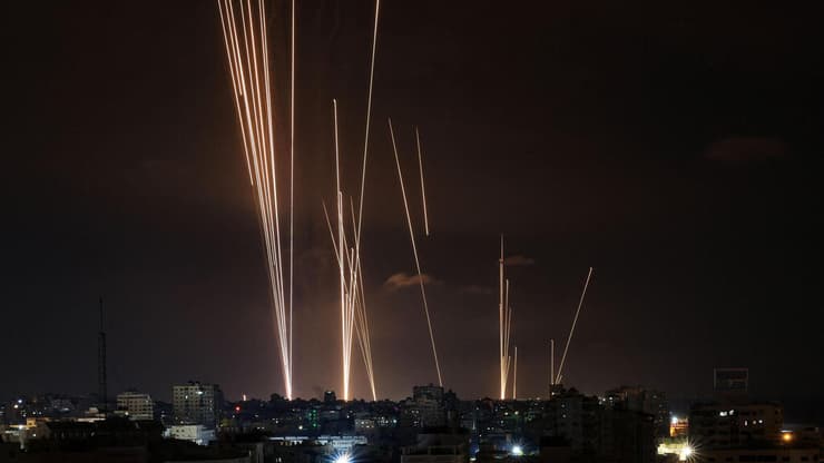 ירי רקטות מעזה אל ישראל