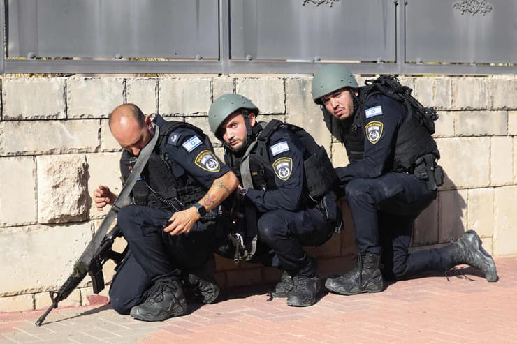 כוחות משטרה באשקלון