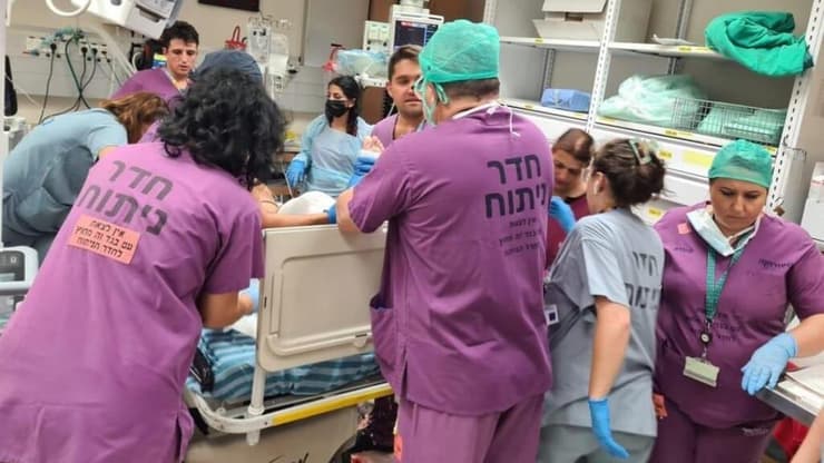 מלחמה חרבות ברזל בית החולים סורוקה