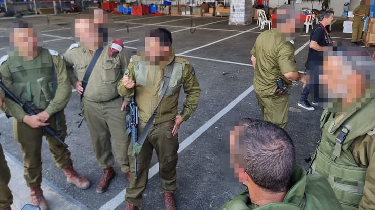 יצאנו למחסני החירום של אוגדה 98 ב׳מחנה בילו׳