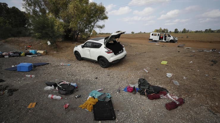 איזור המסיבה ליד רעים על גבול עזה