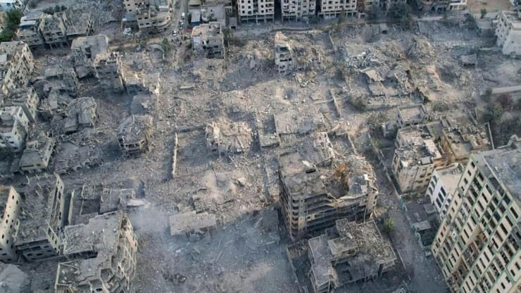 תיעוד תקיפת צה"ל ברצועת עזה