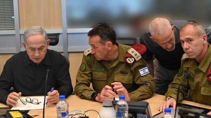 מתקיימת כעת הערכת מצב ביטחונית נוספת בראשות ראש הממשלה בנימין נתניהו, בקריה בתל אביב