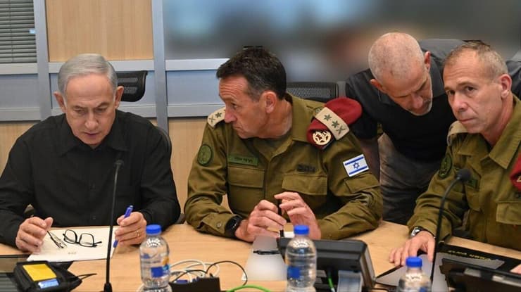 מתקיימת כעת הערכת מצב ביטחונית נוספת בראשות ראש הממשלה בנימין נתניהו, בקריה בתל אביב