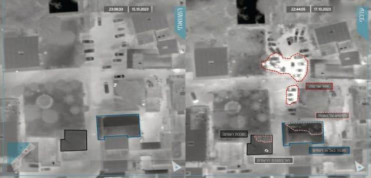  ניתוח ויזואלי של תחקיר חה״א בעניין השיגור הכושל שביצע ארגון הטרור הג׳יהאד האיסלאמי על בית החולים