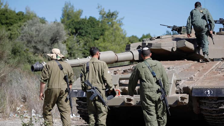 תותחנים בגבול לבנון