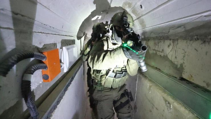 יחידת יהלום במנהרות מתאמנים לקראת הכניסה לעזה