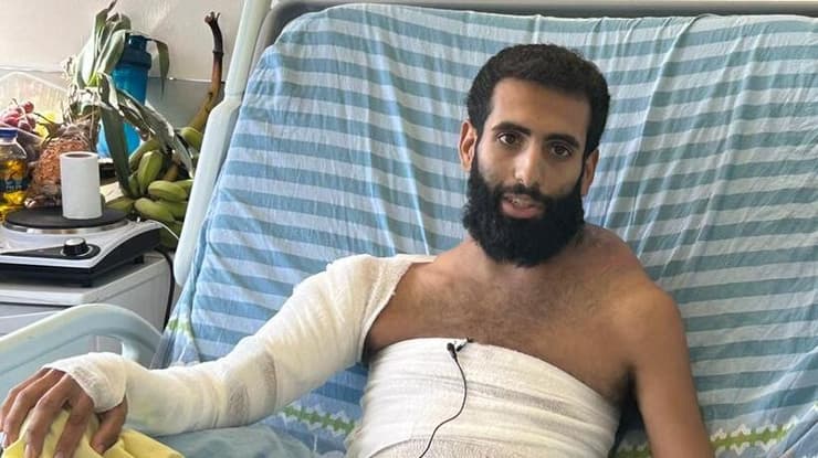 רז פרי נפצע בטבח במסיבה בידי מחבלי חמאס