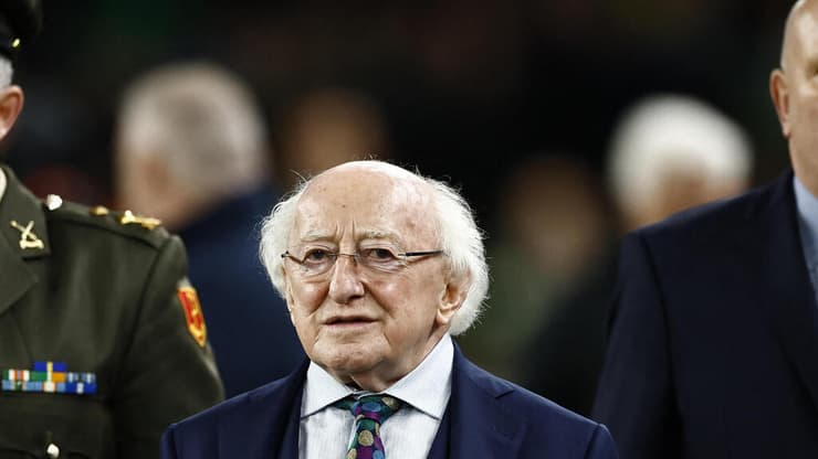 נשיא אירלנד מייקל היגינס