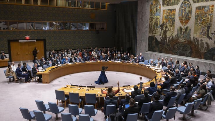 הצבעה באו"ם על ההצעה שהגישה ארה"ב שגינתה את חמאס