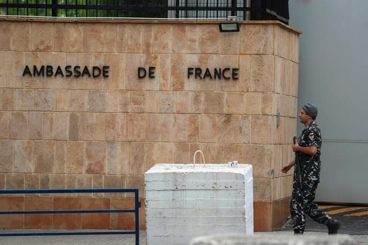 שגרירות צרפת ב ביירות לבנון